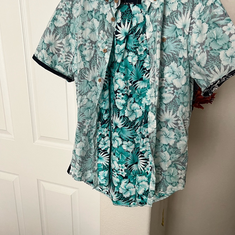 Sunrise Kingdom Floral Short Sleeve Button-Up Shirt